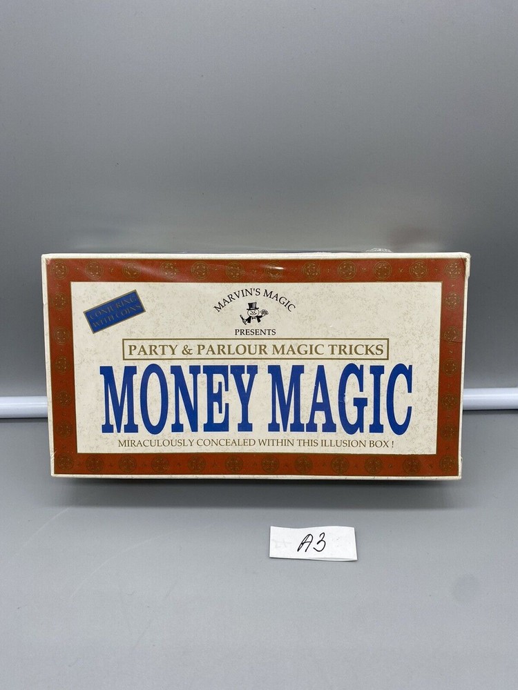 Marvin's Magic -Party&Parlour Magic Tricks Money Magic 2002 NEW SEALED