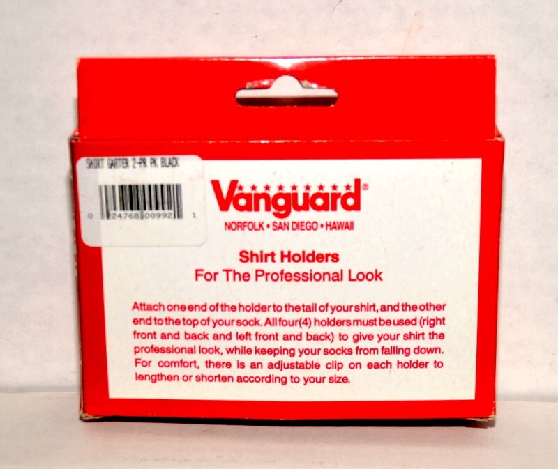 Vanguard Black Shirt Holders - New