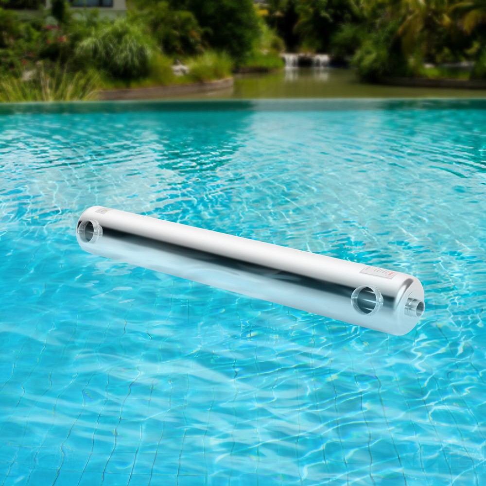 400 Kbtu /hr Pool Heat Exchanger 304 Stainless Steel Salt Pond Heat Exchanger US