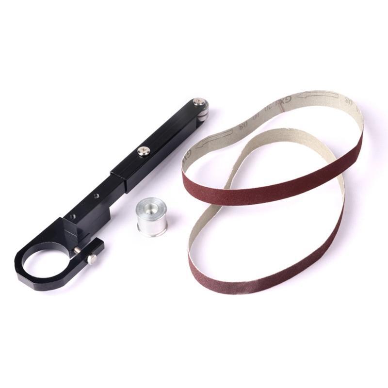 Sander Machine Sanding Belt Adapter Head Convert with Sanding Belts Woodworking