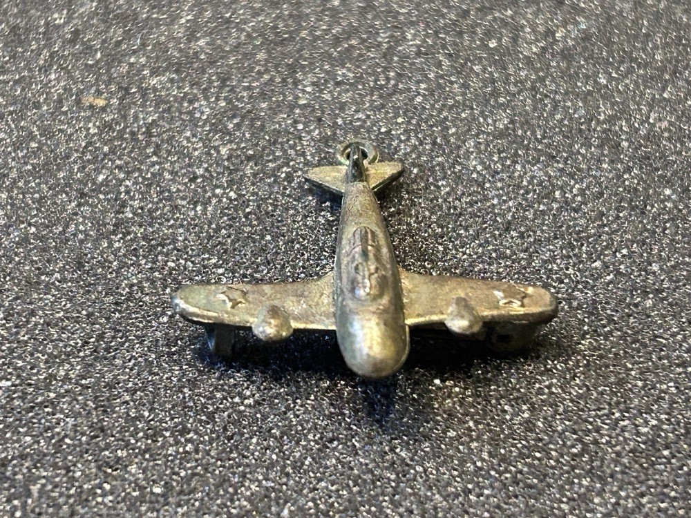 WW2 Spitfire Aircraft Pin Original
