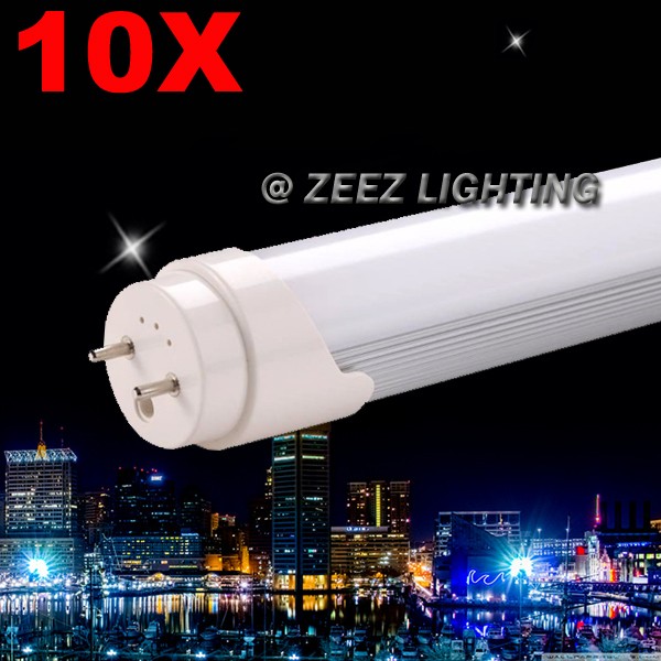 10X T8 3FT 14W Daylight Cool White LED Tube Light Bulb Fluorescen Lamp Replacemt