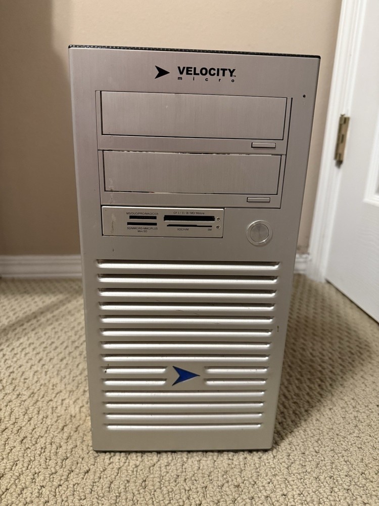 Vintage Velocity Micro Computer Case