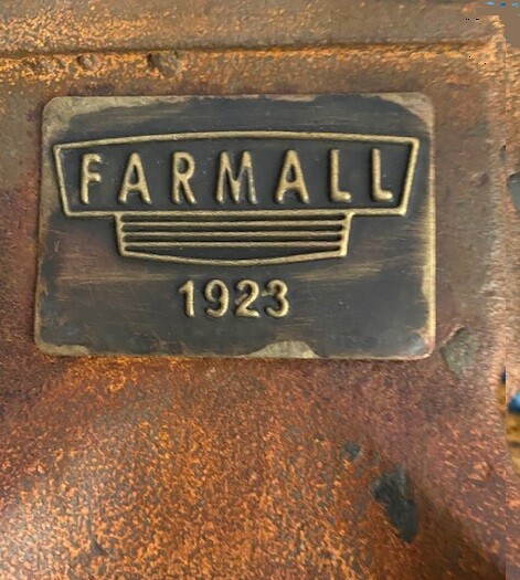 ANVIL Farmall 1923 Reproduction