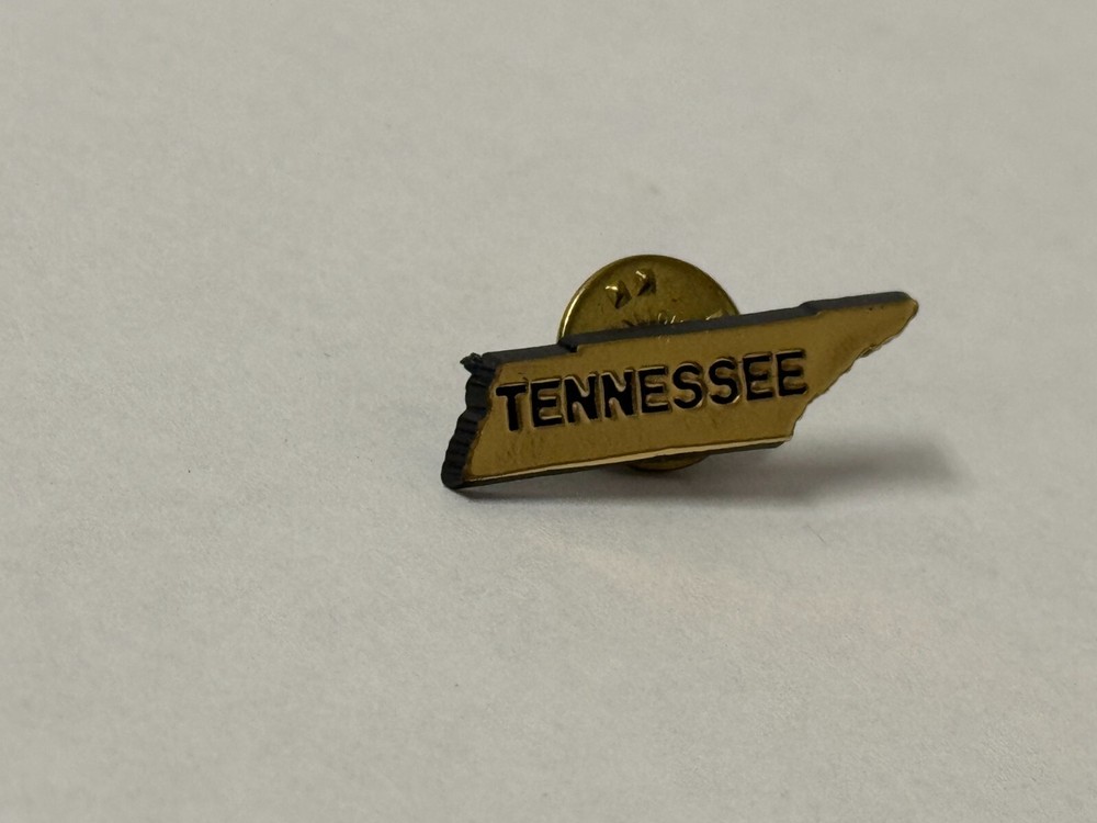 Tennessee Lapel/Hat Pin Gold Colored