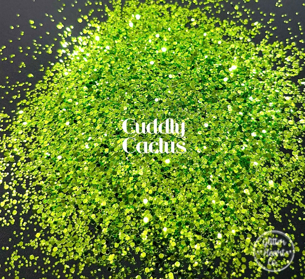 Premium Polyester Glitter - Green Metallic