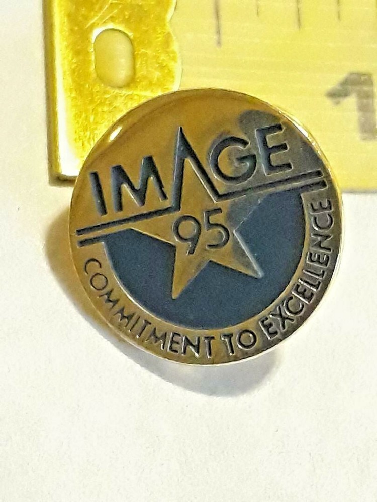 Vintage Image 95 Commitment to Excellence Lapel/Hat Pin ~ Ships FREE