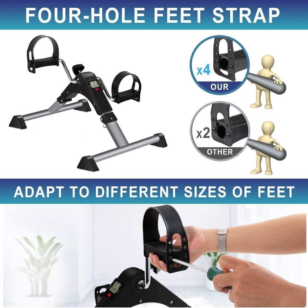 Compact Multi-Function Exercise Bike with Adjustable Resistance for Home Use