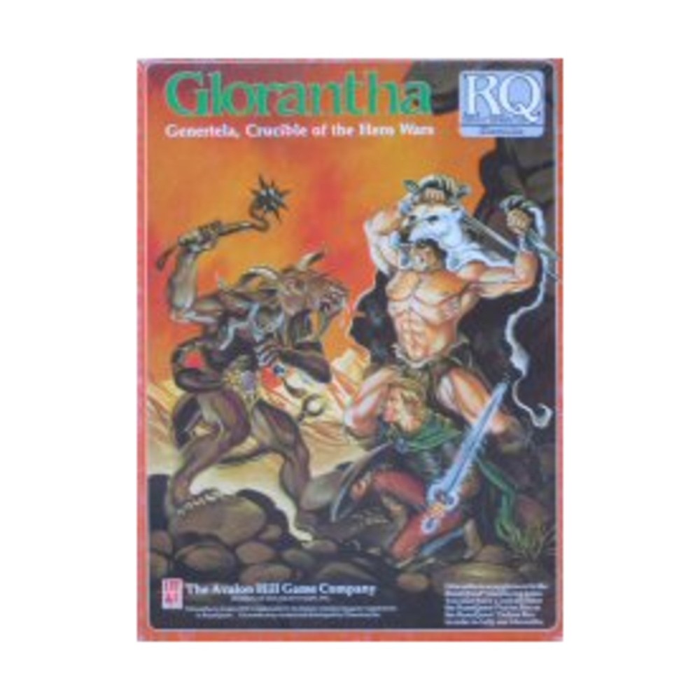 Avalon Hill Runequest Glorantha VG+/EX