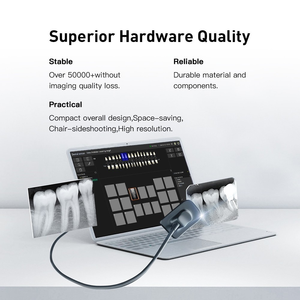 Portable Dental Mobile Digital X Ray Machine Frequency no Scatter Shield /Sensor