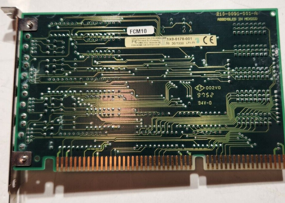 STB Systems 4-Port Serial ISA Contro