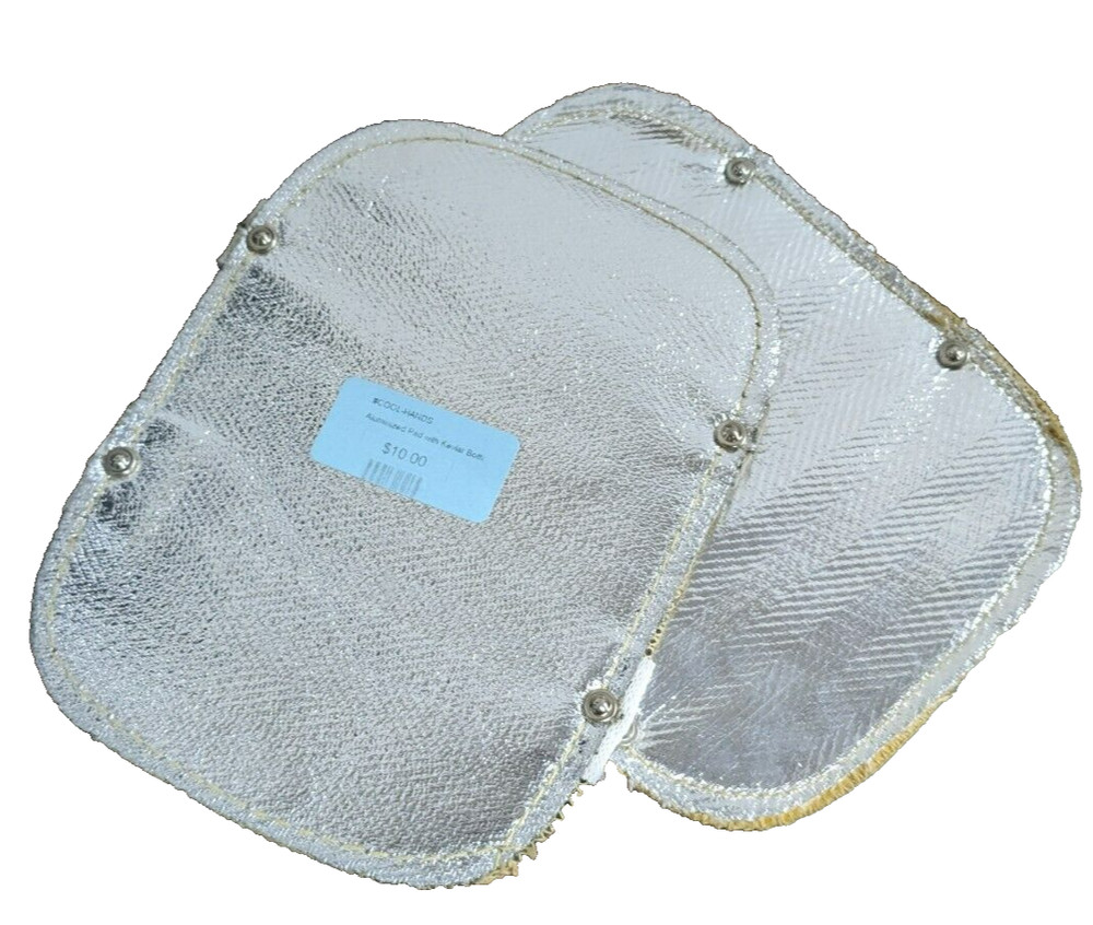 5 pack Cool-hands aluminized pad with Kevlar bottom 321654987
