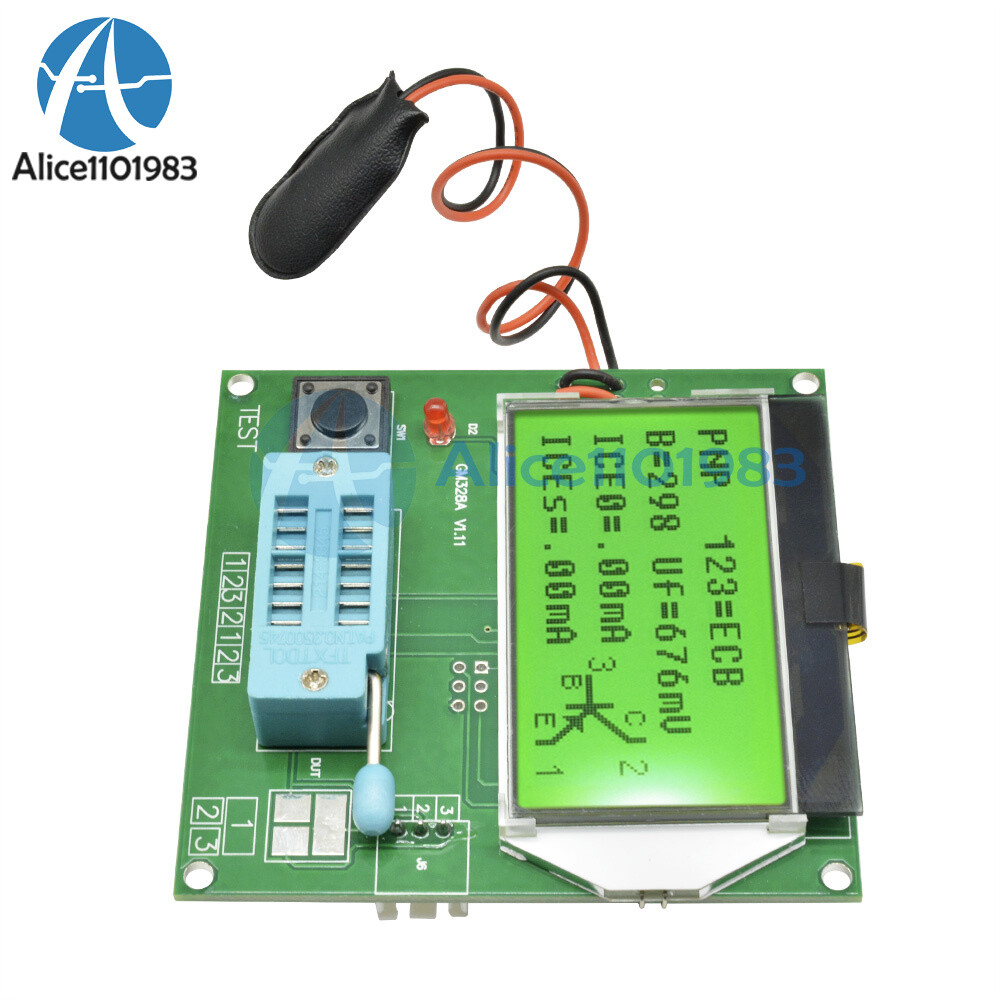 LCD GM328A Transistor Tester Meter Frequency Square Wave Generator
