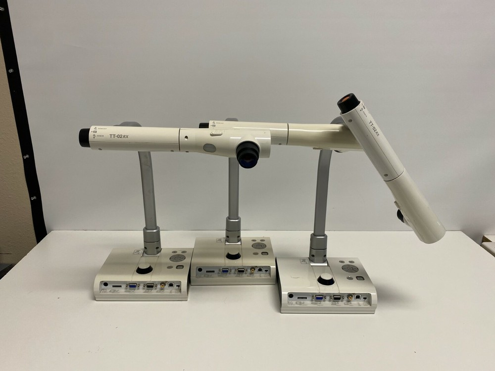 Lot 4: Lot of 3 ElmoTT-02RX Interactive Document Camera