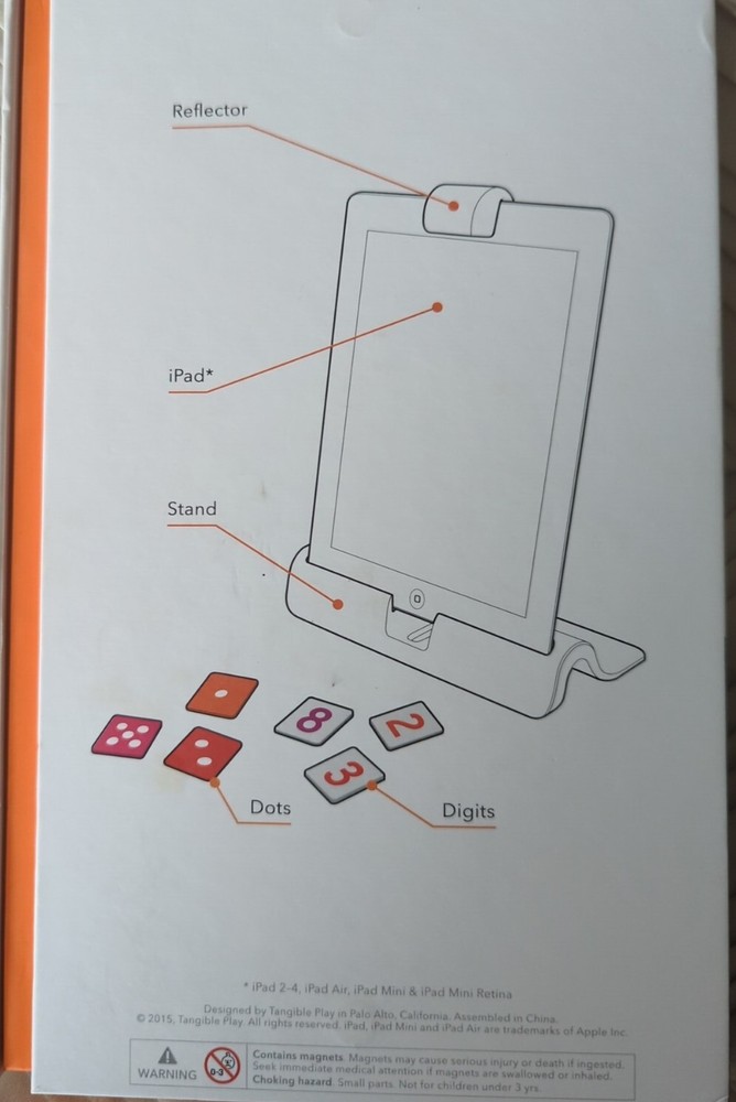 Osmo Numbers Digits & Dots For Ipad Expansion Genius Series