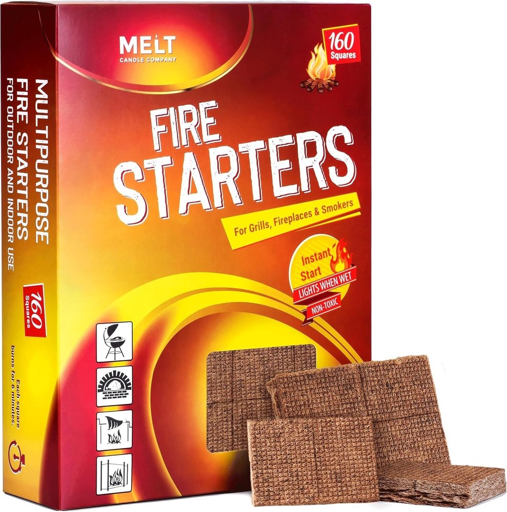Fire Starter Squares 160pcs Tumbleweed