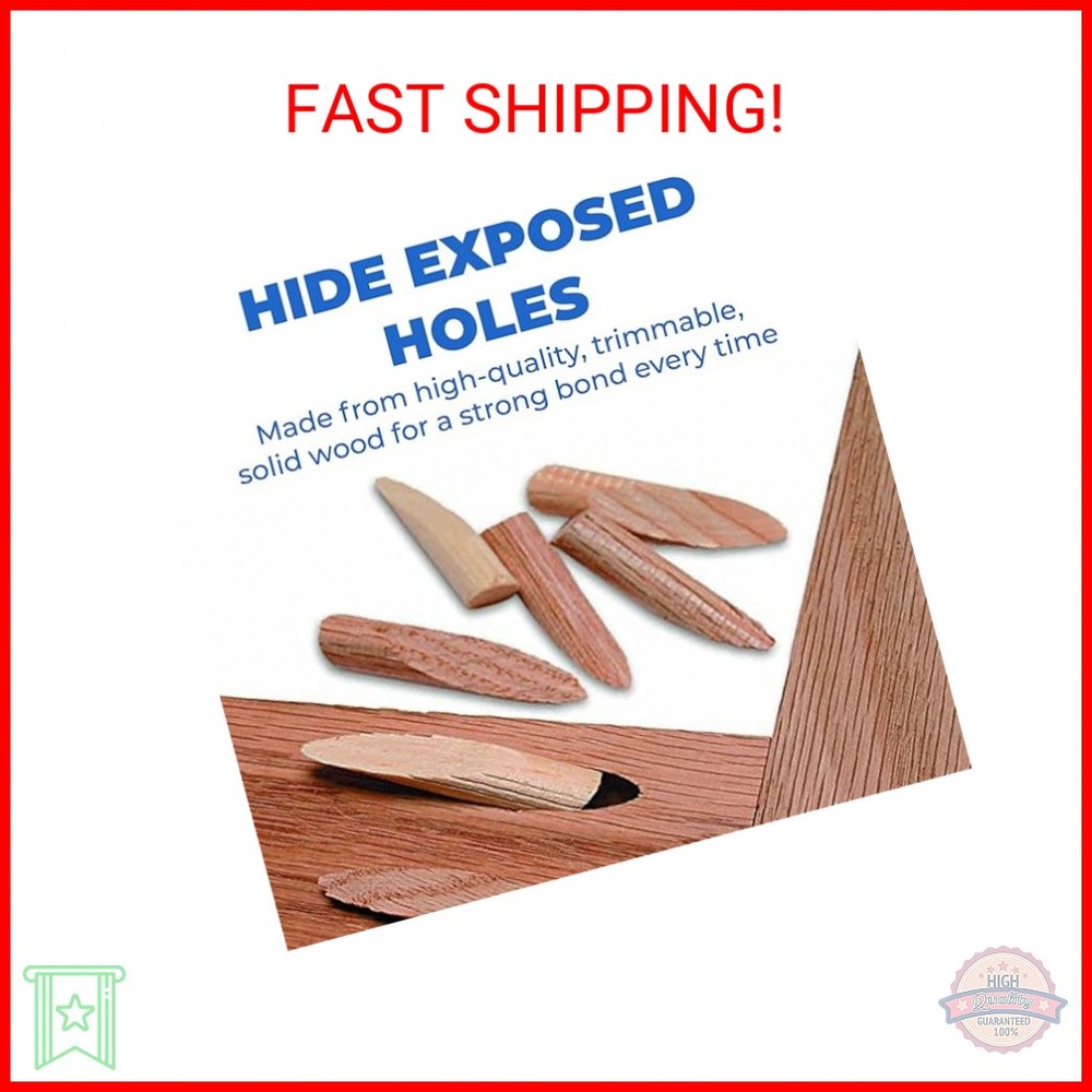 Paint Grade Wood Plugs for Joinery Projects