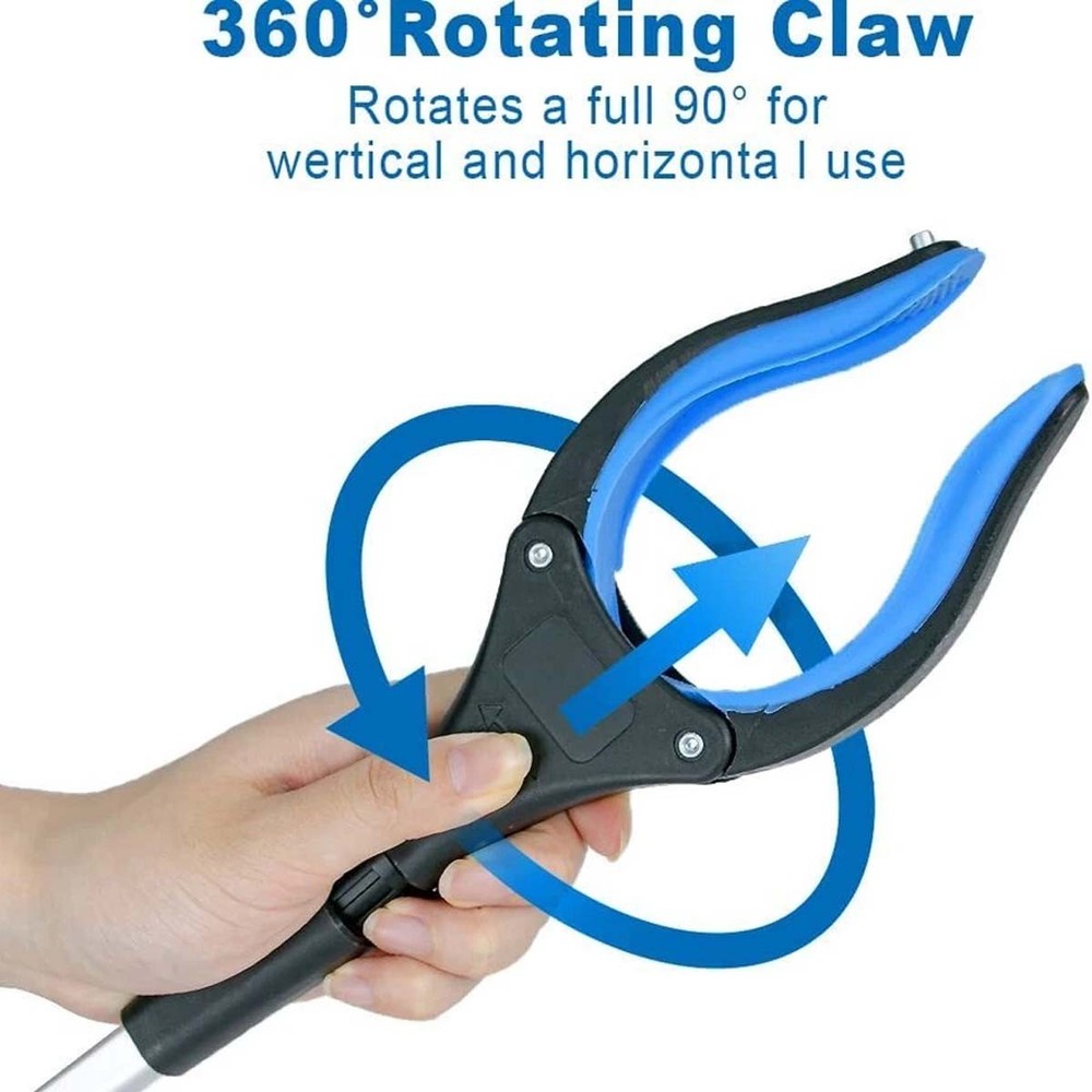 Tool Extended Garbage Reaching Stick Trash Picker Folding for Elderly Assistance