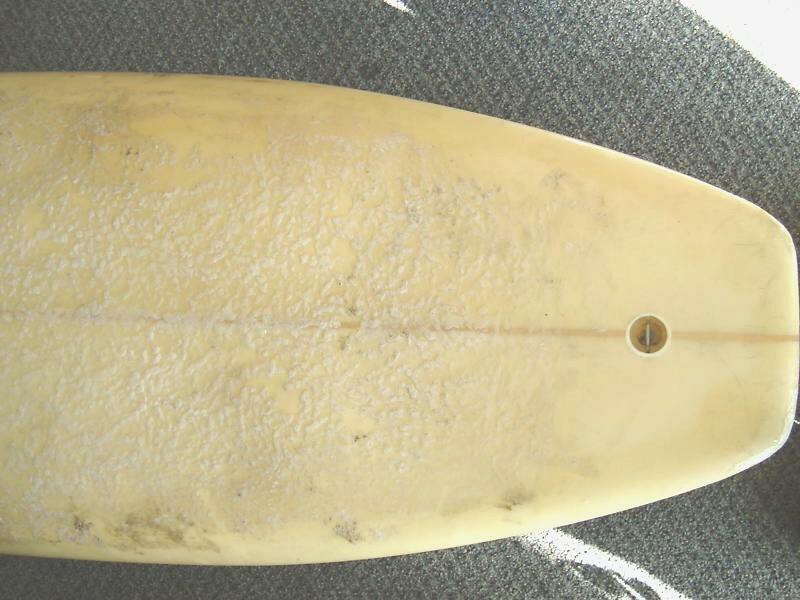VINTAGE JUST WATER BIG SURFBOARD