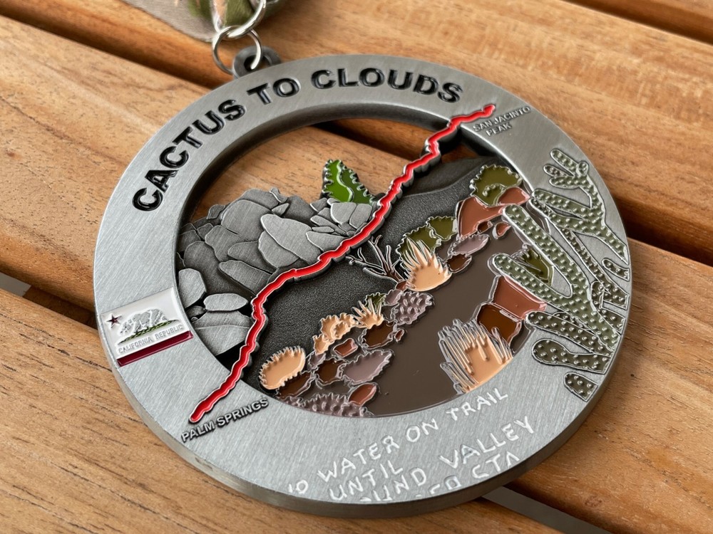 Cactus to Clouds Medal