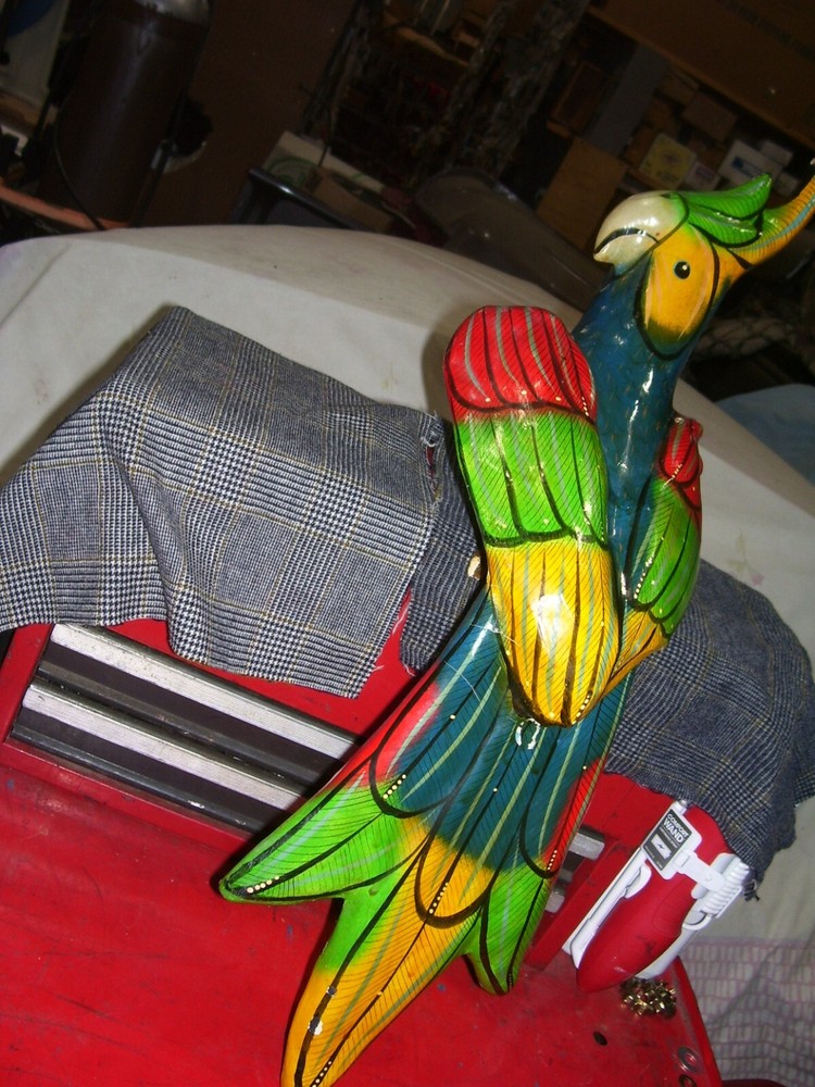 Decorative Hanging Parrot Large