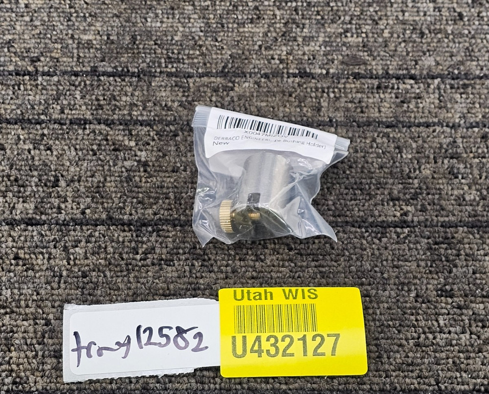 (QTY 5) Derraco Engineering Bushing Holder Single Screw Type / Anvil Base