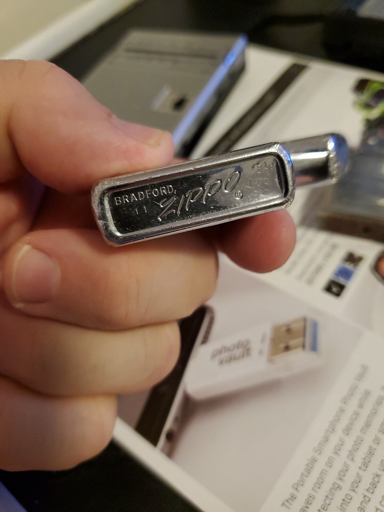 Zippo Vintage Lighter Sparks Ol Reliable