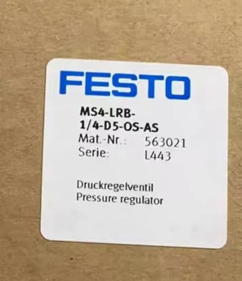 1PC FESTO MS4-LRB-1/4-D5-OS-AS 563021 pressure reducing valve