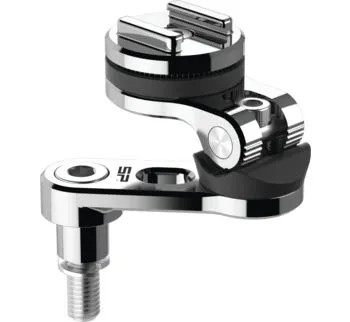 SP Connect Chrome Handlebar Riser Clamp Mount PRO Harley & Custom Application