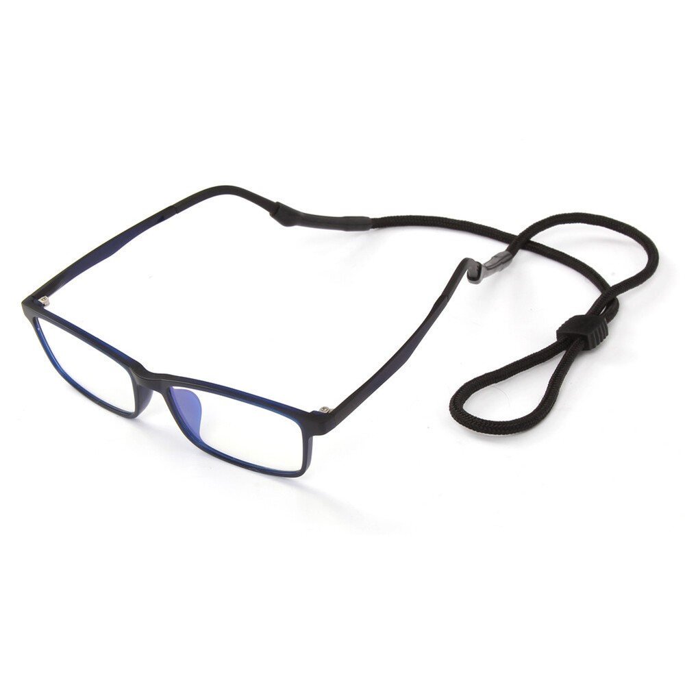 Eye Glasses Lanyard Adjustable Retainer Cord String Strap Holder Black