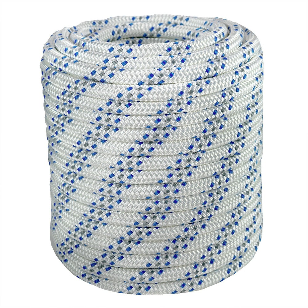 1" x 100' Double Braid Polyester Arborist Bull Rope Tree Rigging Line