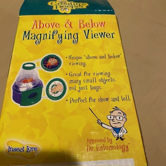 Creature Peeper Above-Below Bug Viewer with 3X Magnification