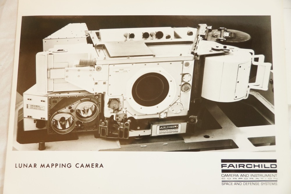 NASA Apollo Program Lunar Mapping Camera Official Internal Documents & Photos