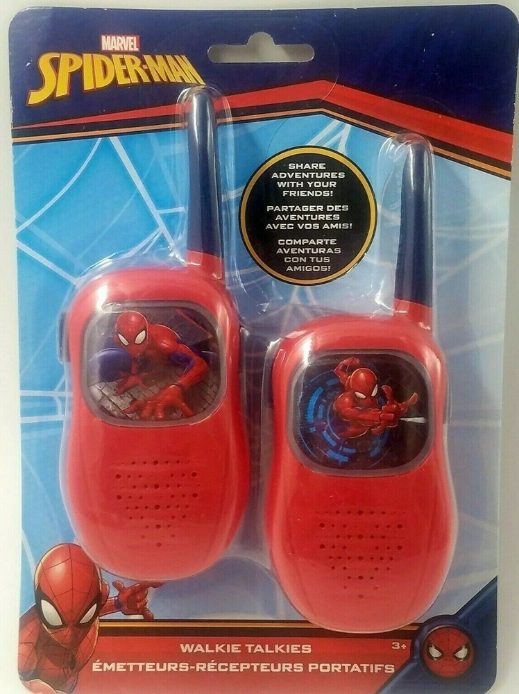 Tech2Go Marvel Spiderman Red Walkie Talkies