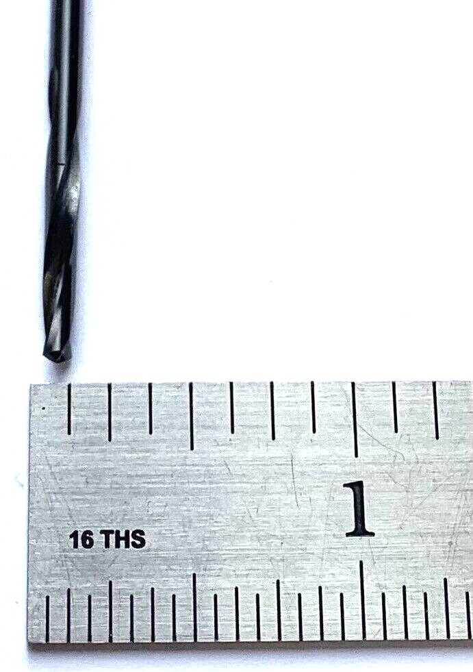 #33 SLOW SPIRAL SOLID CARBIDE SCREW MACHINE DRILL - OSG 215-1130 - NEW
