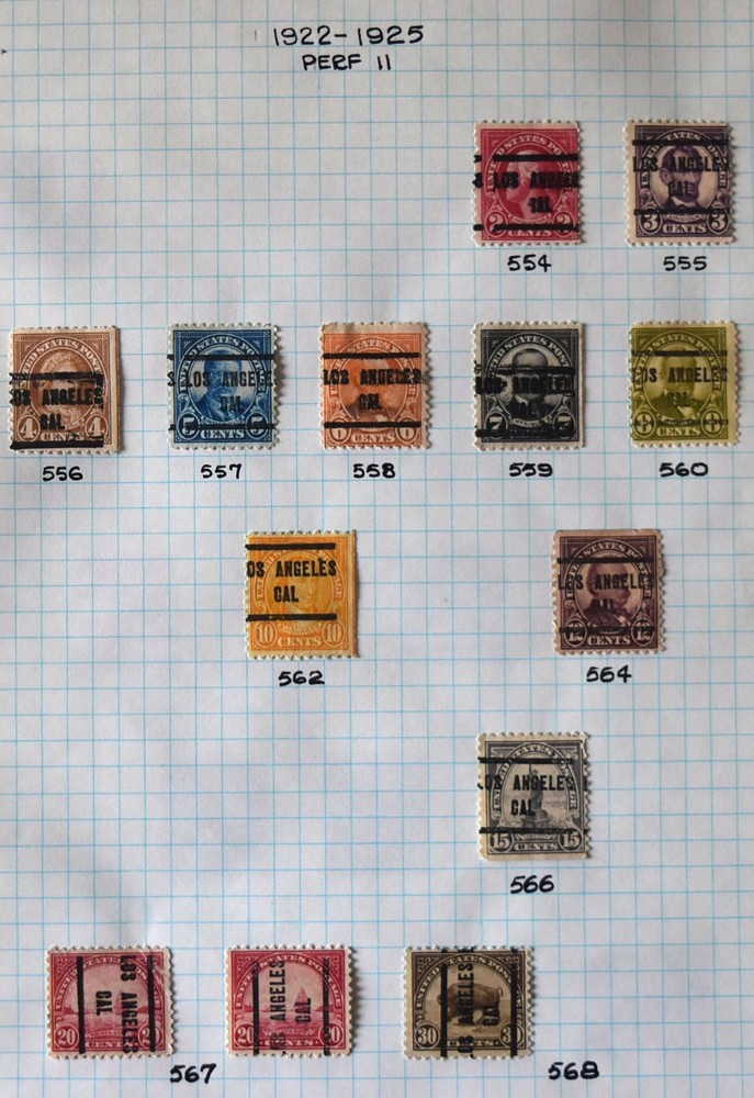 Nice Collection of US Precancel Stamps