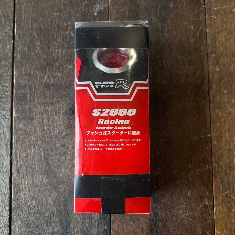 S2000 Style Engine Start Push Button Switch Kit (Japan)