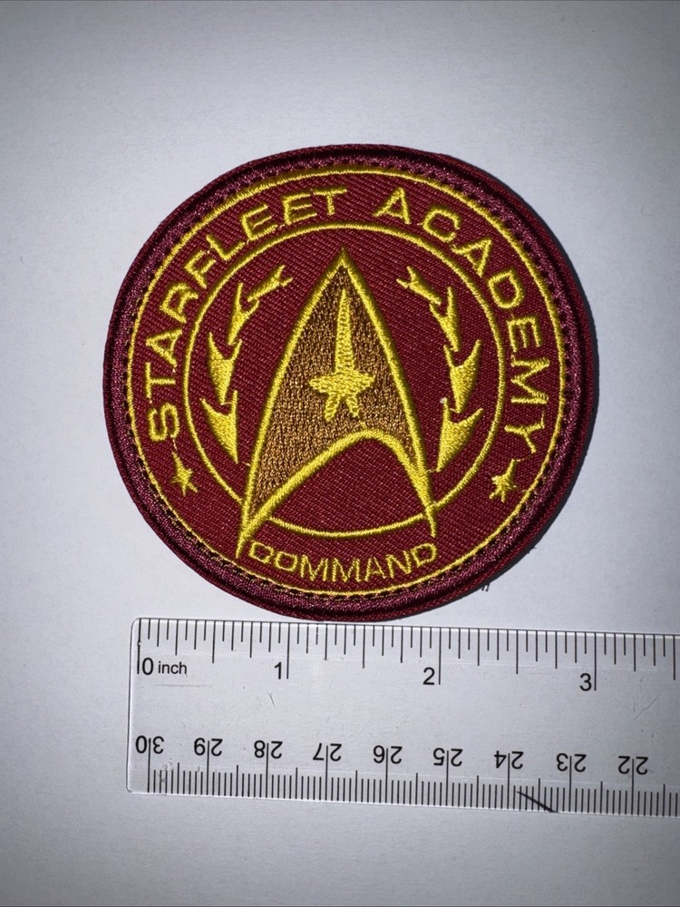 STAR-FLEET  ACADEMY COMMAND Morale Patch Hook and Loop Patch