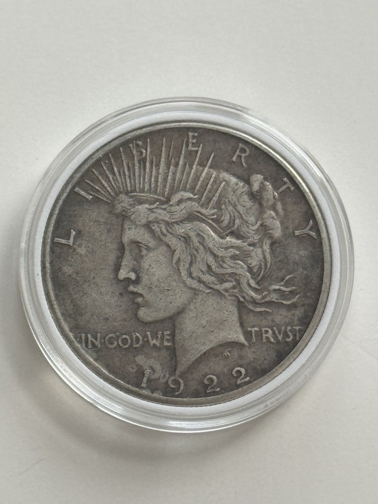 1922 S-Mint Liberty Peace Silver Dollar