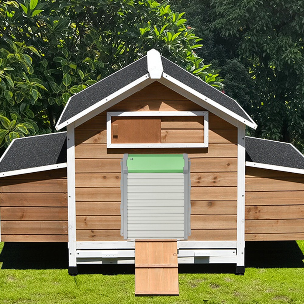 Automatic Chicken Coop Door Solar Powered Chicken Coop Doors with Light Sensor