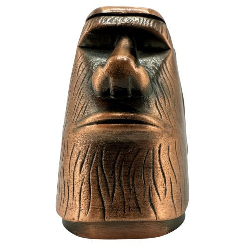 Moai cigarette lighter Copper Lighter, Gas Lighter Moai Vintage.