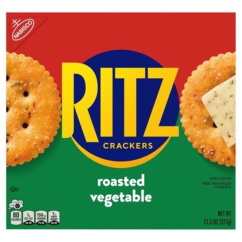 Ritz Crackers Roasted Vegetable 13.3 oz