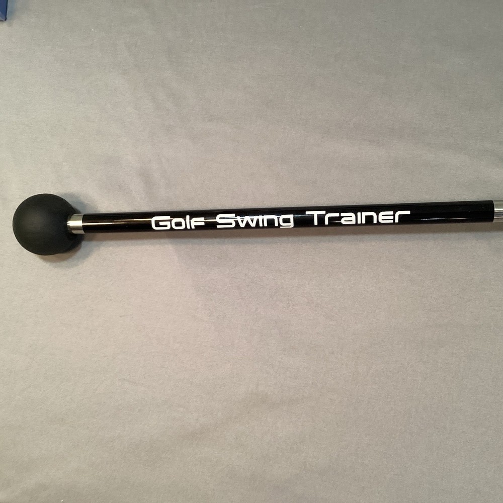 Golf Swing Trainer Aid Adjustable Portable Right/Left Handed Ergonomic Grip EUC