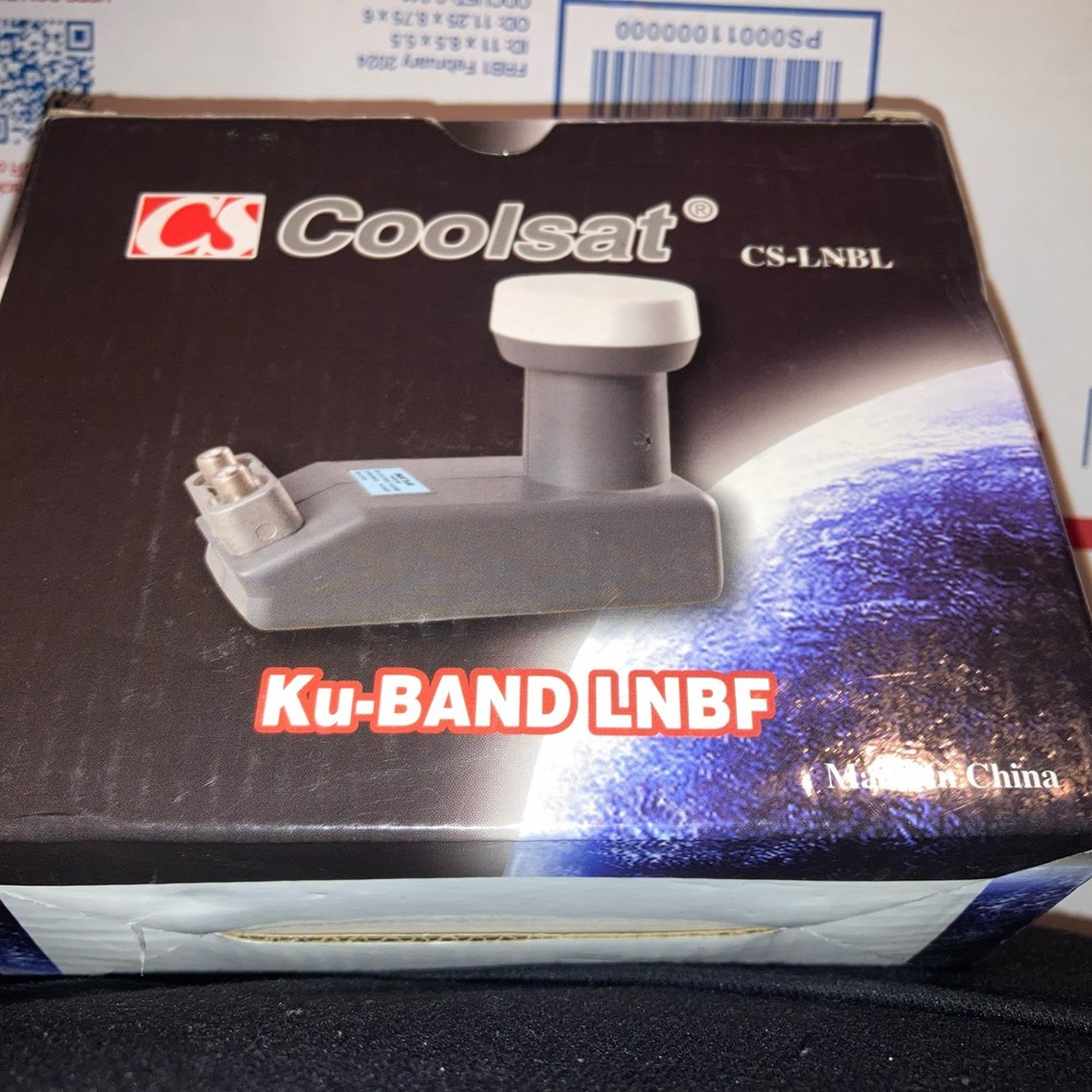 Coolstat Ku-LNBF Digital Ready Model:CS-LNBL RF:11.70/12.20GHz Gain:60dB