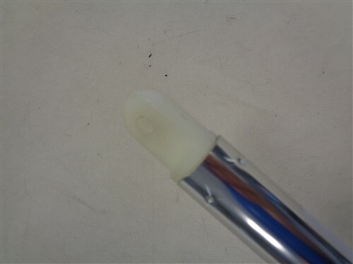 BIMINI 5" FRAME ADJSUTABLE EXTENSION POLE & PLASTIC END 17446-00 MARINE BOAT