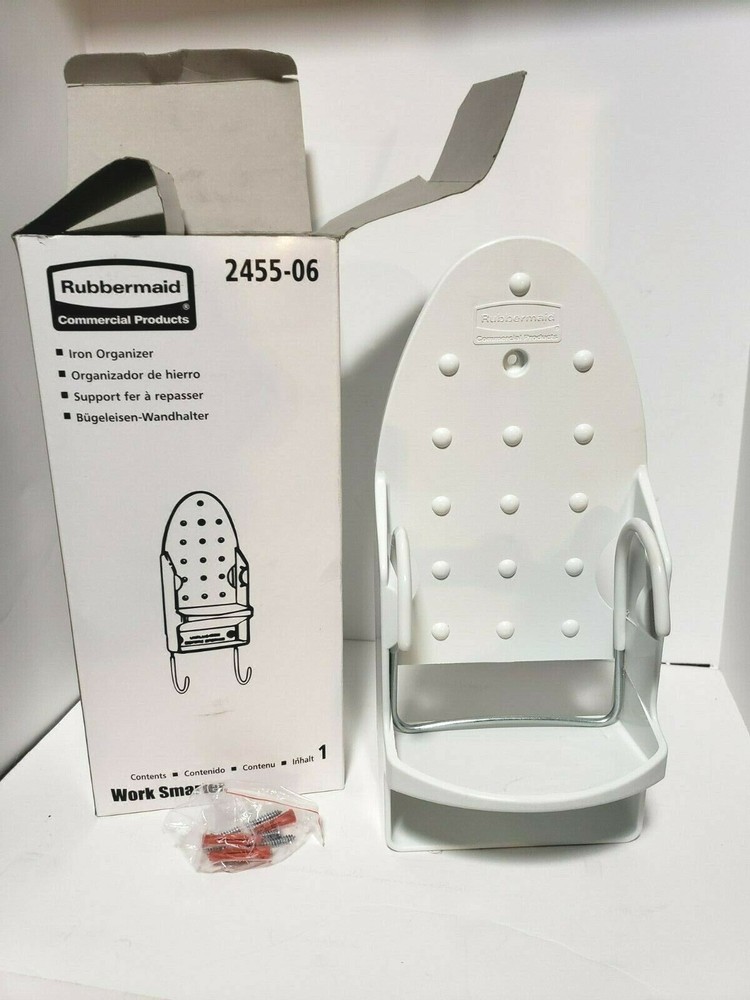 Rubbermaid Commercial Ironing Organizer, White 2455-06