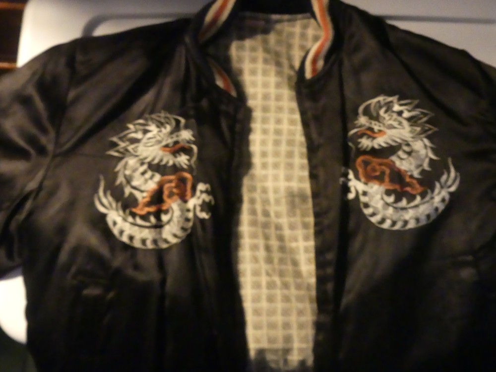 1950s. Korean. Embroidered. Jacket. Size for a small child.