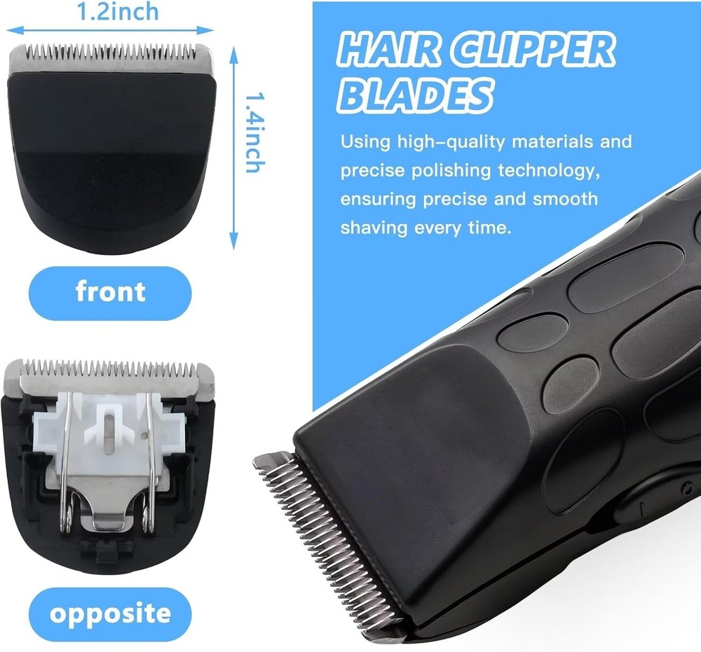 2x Replacement Clipper Blade Compatible for Wahl Peanut Clipper Trimmer 8685, 86