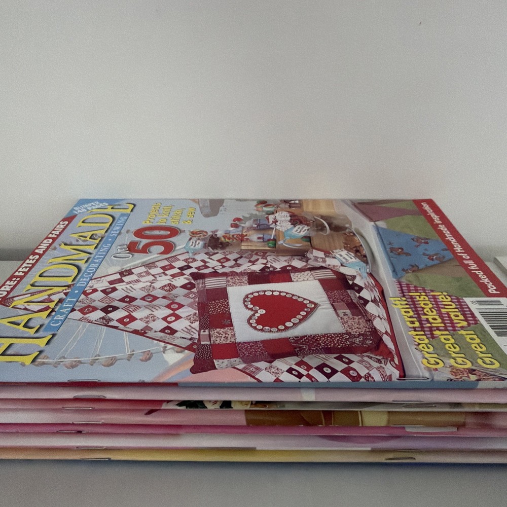 7x handmade magazine craft decorating sewing ideas patterns
