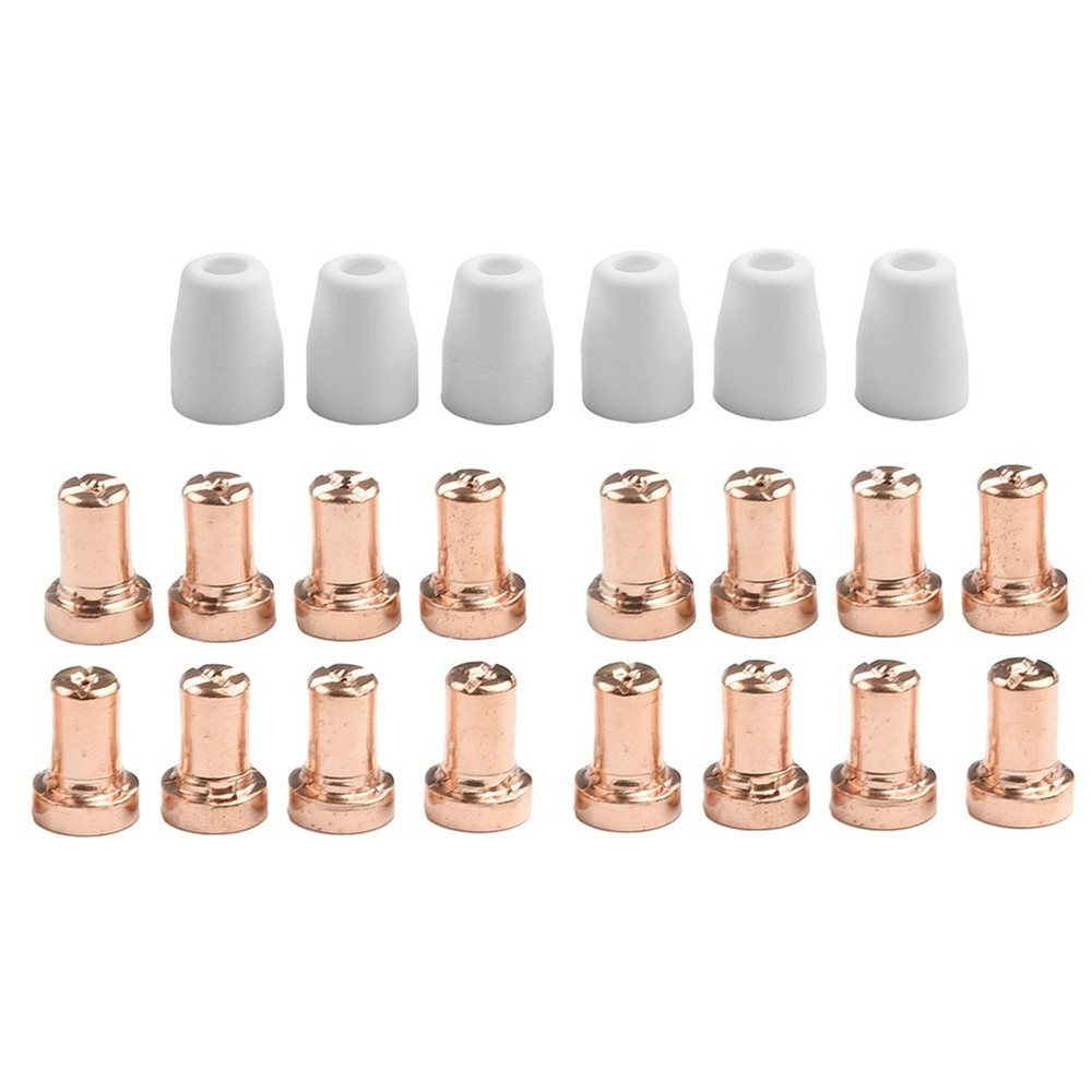66PCS for PT31 Plasma For Cutter Accessories Nozzles Baffles Electrode Kit